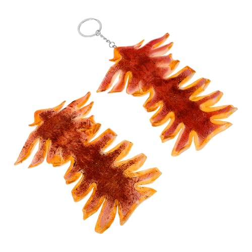 DEARMAMY Schlüsselanhänger in Einzigartiger Form Neuartiger Lebensmittel-schlüsselanhänger Mit Tentakel- von DEARMAMY