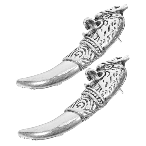 DEARMAMY 1 Satz Vintage Tier Brosche Anstecknadel Für Hochzeiten Partys Broschen Ornament Für Anzüge Hemden Und Krawatten Modeaccessoires 2 Stück von DEARMAMY