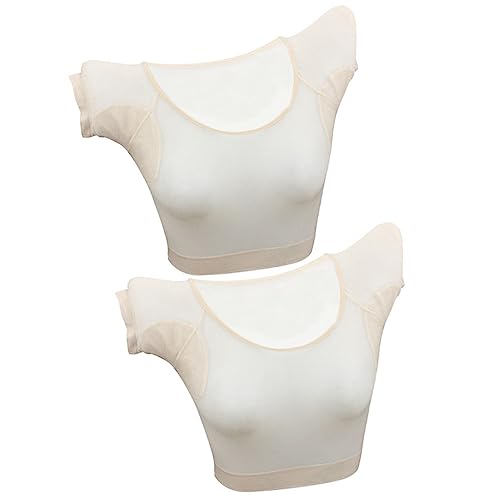 DEARMAMY 1 Satz Waschbare Achselpads Unterhemd Für Schweißabsorbierendes Top Für Hochzeiten Und Sommeraktivitäten Atmungsaktiv Und Elastisch Für Optimalen Tragekomfort 2 Stück DEARMAMY 1 Satz Waschbare Achselpads Unterhemd Für Schweißabsorbierendes Top Für Hochzeiten Und Sommeraktivitäten Atmungsaktiv Und Elastisch Für Optimalen Tragekomfort 2 Stück von DEARMAMY