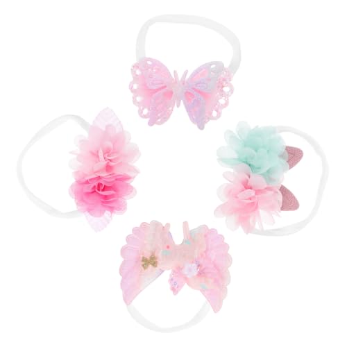 DEARMAMY 1satz Easter Headband Mit Hasenohren Einhornflügel Und Schmetterlingsdekor Niedliche Haaraccessoires Für Frauen Und Mädchen Für Ostern Und Partys von DEARMAMY