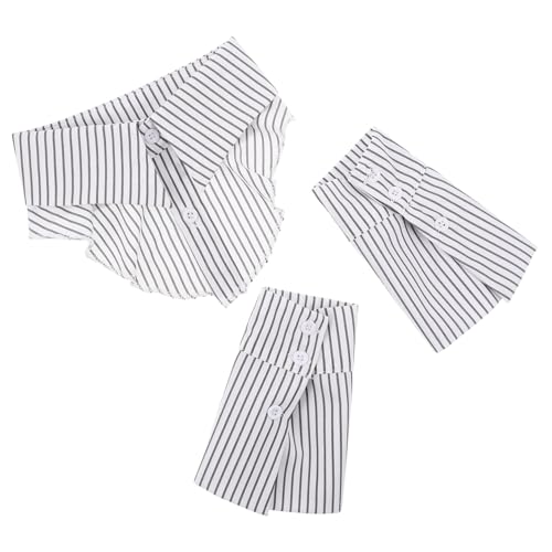 DEARMAMY 1 Set Arbeitsplatz Falschkragen Set Falscher Kragen Hemdmanschetten Und Kragen Dekorativer Falscher Ärmel Damen Süße Falsche Ärmel Pullover Falscher Kragen Falscher von DEARMAMY
