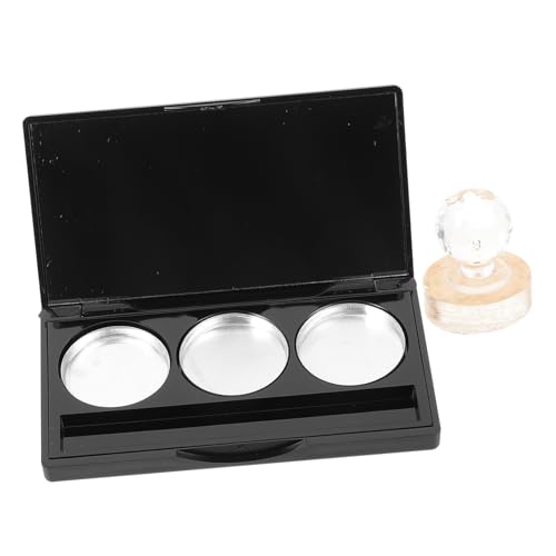 DEARMAMY 1 Set Lidschattenbox Lidschattenpalette Textmarker Make Up Kosmetik Organizer Lidschatten Make Up Paletten Make Up Rouge Lidschattenbehälter Lidschattenhalter Leere von DEARMAMY