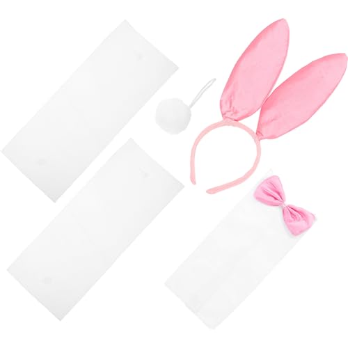 DEARMAMY 1 Set Ohren Binden Armband Anzug Zubehör Maskerade Set Haar Stirnbänder Karneval Stirnband Party Dekoration Kopfband von DEARMAMY