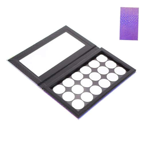 DEARMAMY Make Up Palette Leeres Lidschattenetui Tragbare Lidschattenbox für Selbstgemacht Lidschatten Rouge Organizer mit Spiegel 18 Fächer DEARMAMY Make Up Palette Leeres Lidschattenetui Tragbare Lidschattenbox für Selbstgemacht Lidschatten Rouge Organizer mit Spiegel 18 Fächer von DEARMAMY