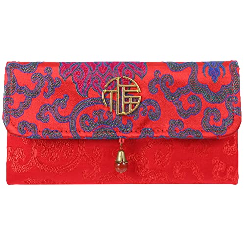 DEARMAMY 1 Stk Stickerei Roter Umschlag Festliche Aufbewahrungstasche Geldumschlag Aus Seide Schicke Umschläge Aufwändiger Roter Umschlag Durchdacht Paket Modische Tasche Rote Tasche Stoff DEARMAMY 1 Stk Stickerei Roter Umschlag Festliche Aufbewahrungstasche Geldumschlag Aus Seide Schicke Umschläge Aufwändiger Roter Umschlag Durchdacht Paket Modische Tasche Rote Tasche Stoff von DEARMAMY