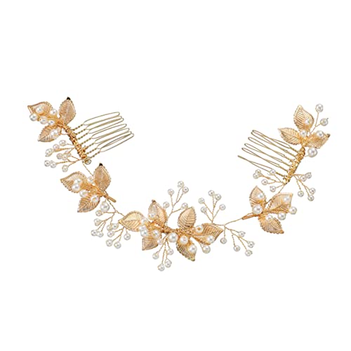 DEARMAMY 1 Stück Brautschmuck Haarkamm aus Legierung mit Perlen Handgefertigter Haarschmuck für Hochzeiten Einzigartige Haaraccessoires für Bräute und Brautjungfern für Besondere Anlässe DEARMAMY 1 Stück Brautschmuck Haarkamm aus Legierung mit Perlen Handgefertigter Haarschmuck für Hochzeiten Einzigartige Haaraccessoires für Bräute und Brautjungfern für Besondere Anlässe von DEARMAMY