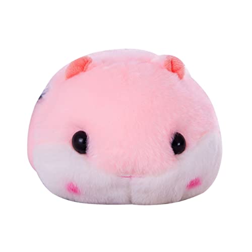 DEARMAMY 1 Stück Cartoon-Plüsch-Tasche Hamster plüschtier weihnachsgeschenk für BFF zu Weihnachten Cross Body Bags Crossbody Bag groß Einkaufstasche Umhängetasche für Mädchen Rosa von DEARMAMY