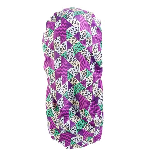 DEARMAMY 1 Stück Doppelschichtige Schlafhaube Große Haubenabdeckung Haube Für Zöpfe Damenfutter Seidenhaarhaube Seidenhaube Duschhaube Für Mädchen Haube Für Damen Schönheitshaube von DEARMAMY