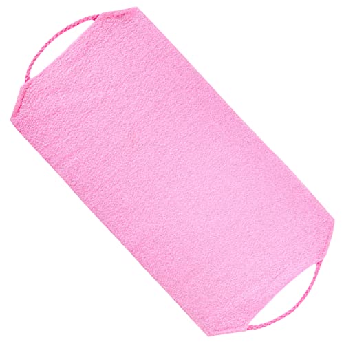 DEARMAMY 1 Stück Exfolierendes Duschhandtuch Doppelseitige Körperreinigung Elastisches Badetuch für Rückenmassage und Hautpeeling für Männer von DEARMAMY