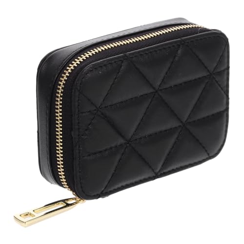 DEARMAMY 1 Stück Kosmetiktasche mit Spiegel für Lippenstift Kleiner Make Up Organizer Eleganter Aufbewahrungsbeutel Damen Kompakt und Tragbar von DEARMAMY