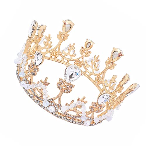 DEARMAMY 1 Stück Krone Tiara für kleine Mädchen Party Kleine Mädchen Haarzubehör Tiaras Diademe für Haarzubehör für Mädchen Legierung von DEARMAMY