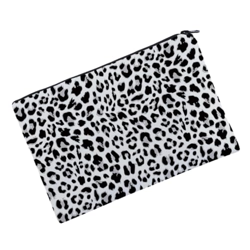 DEARMAMY 1 Stück Leopard-Kosmetiktasche Toilettenartikel Beutel Aufbewahrungstasche Reise-Kosmetiktasche Leoparden Tragetasche Leopard -Tasche Mädchen Tasche Mama Kosmetiktasche Polyester von DEARMAMY