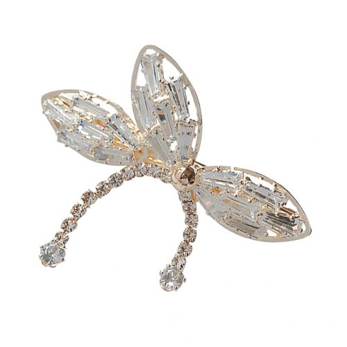 DEARMAMY 1 Stück Quaste Haarklammer Eleganter Schmetterling Haarclip mit Strassverzierung für Damen Rutschfeste Haarnadel Accessoire für Besondere Anlässe von DEARMAMY