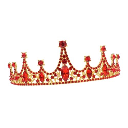 DEARMAMY 1 Stück Retro Hochzeit Tiara mit Krone für Braut und Partys Leichtes Haarschmuck Accessoire für Besondere Anlässe Perfektes für Freundinnen DEARMAMY 1 Stück Retro Hochzeit Tiara mit Krone für Braut und Partys Leichtes Haarschmuck Accessoire für Besondere Anlässe Perfektes für Freundinnen von DEARMAMY