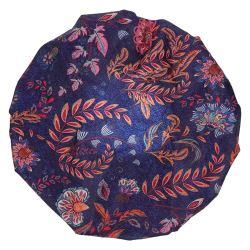 DEARMAMY Multifunktionale Duschhaube für Männer Groß aus Oxford Gewebe für Langes Haar mit Dehnbaren Bändern für Zuhause von DEARMAMY