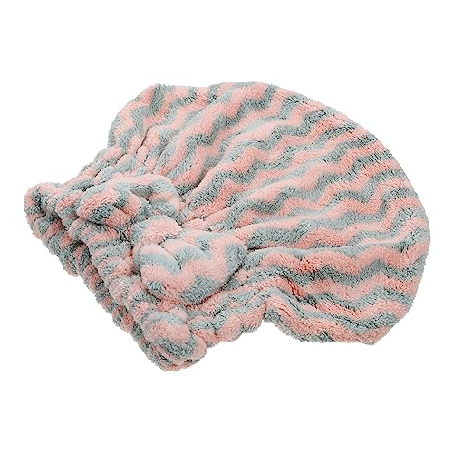 DEARMAMY 1 Stück trockene Haarkappe Damen Duschhauben für den Heimgebrauch große Duschhaube Bademütze Trocknen Shampoo-Duschhaube Turban für trockenes Haar superfeine Faser von DEARMAMY