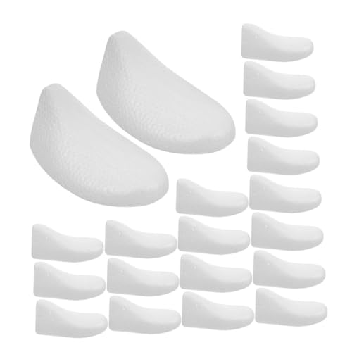DEARMAMY 10 Paare Einweg Schaumstoff Schuhspanner für Herren und Damen Leichte Bequeme Form einsätze zur Schuh Stiefelformerhaltung Verlängert Lebensdauer Geeignet für Schuhgrößen von DEARMAMY