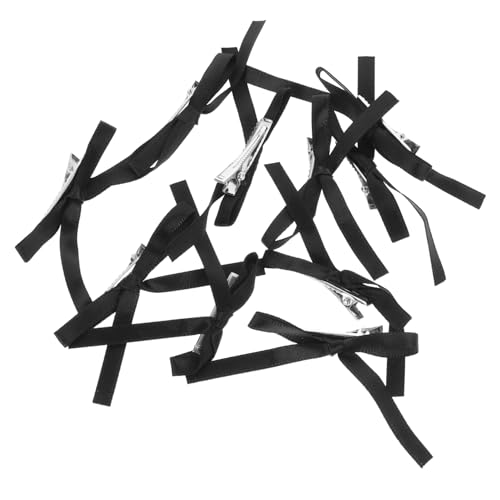 DEARMAMY 10stücke Schleife Haarspange Für Mädchen Dekorative Haarschleifen Mit Schleifen Haarspangen Für Frauen Klassische Farbe Sicheres Material Geeignet Für Geburtstage Partys Und von DEARMAMY