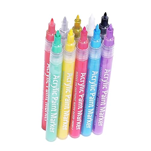 DEARMAMY 10stücke Nagellinien-zeichnungstift Nailart-diy-stifte Maniküre-zeichen-werkzeug Nageldekor-malstifte Nailart-lackstifte Für Mädchen Maniküre-kunst-zeichenstift Für von DEARMAMY