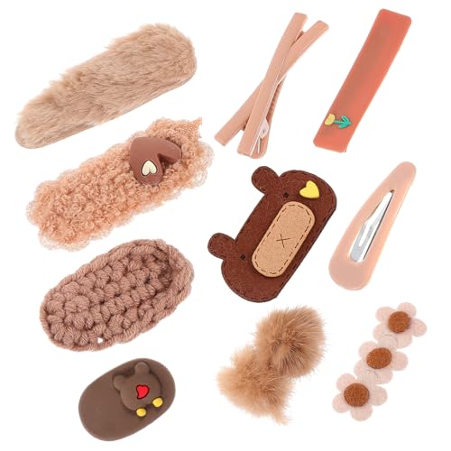 DEARMAMY 10stücke Kleine Haarspangen Süße Haarnadeln Mini Haarspangen Für Damen Mädchen Teenager Hochzeit Geburtstag Party Accessoires Schmuck Für Haar von DEARMAMY