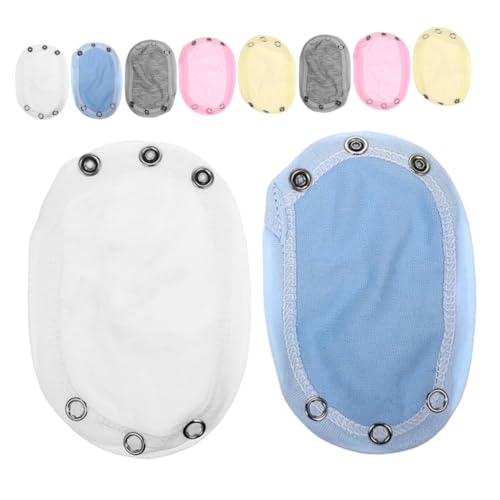 DEARMAMY 10 Stück Robe Verlängerungsfolie Kleiner Strampler Langer Körper Im Schritt Für Extender Druckknöpfe Ärmel Neugeborenen Outfit Kleinkinder Unisex Artikel Overall von DEARMAMY