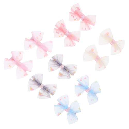 DEARMAMY 10stücke Bogen Haarclips Für Mädchen Haar Accessoires Haarspangen Mit Schleife Für Junge Mädchen Haare Halterungen von DEARMAMY
