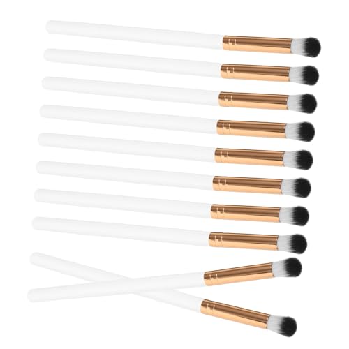 DEARMAMY 10 Stück Teiliges Make Up Pinselset Professionelle Lidschatten und Concealer Pinsel für Präzise Anwendungen Leicht und Tragbar Anfänger und Profis für Kosmetiktasche von DEARMAMY