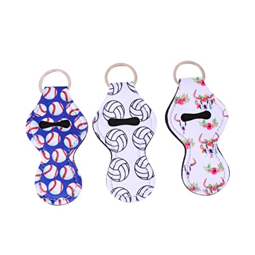 DEARMAMY 10 Stücke Frauen Lippenstift Schlüsselanhänger Mode Schlüsselring Tasche Beutel Reise Schönheit Organizer Für Frauen von DEARMAMY