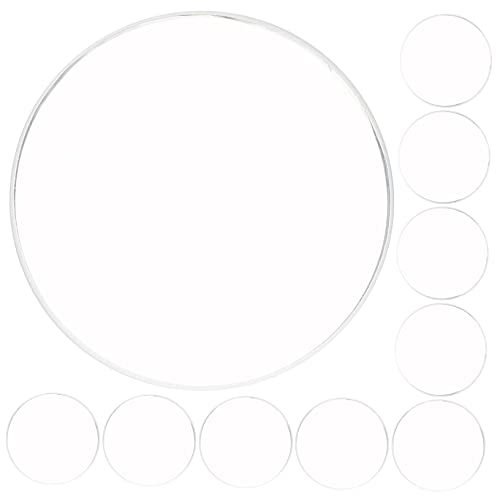 DEARMAMY 10St objektiv beobachten Gläser Bildschirm Uhrenbeweger Pinzette Automatikuhren Männer Uhr reparaturset uhrenzubehör Uhrenersatz Ersatzlinse sehen Uhrenversorgung Glas Transparent von DEARMAMY