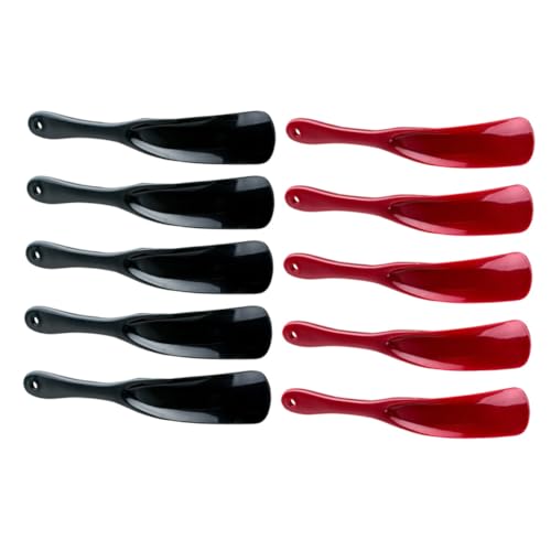 DEARMAMY 10stücke Kunststoff Schuhlöffel Reise Schuhlöffel Für Männer Frauen Schuh Pickers Aus Kunststoff von DEARMAMY