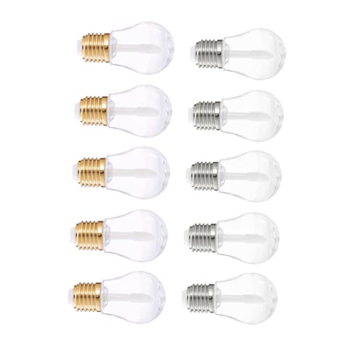 DEARMAMY 10stücke Leere Lipgloss Rohre Birnenförmig Lip Balsam Rohr Mini Lip Gloss Behälter Transparent Kosmetik Container Für Reisen Und Alltagsgebrauch Aus Abs-material Waschbar Und von DEARMAMY