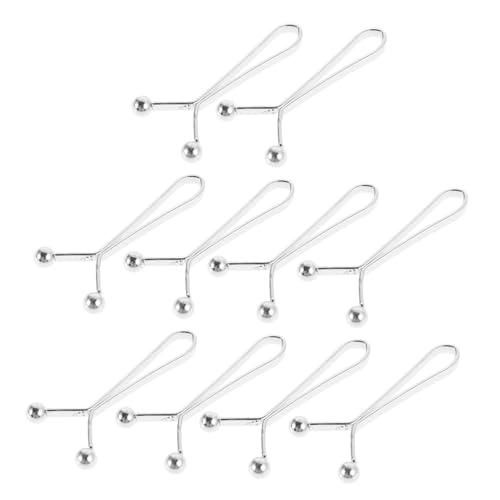 DEARMAMY 10stücke Schal-clips Aus Eisen Für Damen Taillenhalter Kleine Hijab-clips Wiederverwendbare Broschen Für Schals von DEARMAMY