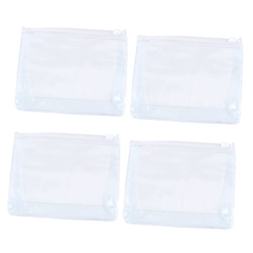 DEARMAMY 10stücke Transparenter Reisetoilettentasche Mit Reißverschluss Make-up-Organizer Aus Leicht Und Langlebig Für Reisen Camping Und Tägliche Organisation von DEARMAMY