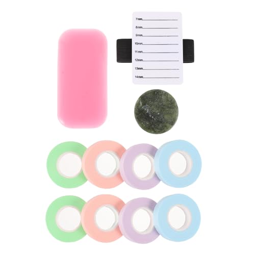 DEARMAMY 11 Stück Teiliges Wimpernverlängerungs Hautschutz Patch und Silikonunterlagen für Wimpern Extensions im Kosmetikstudio Persönlichen Anwendung von DEARMAMY