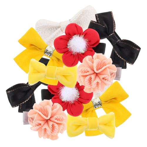 DEARMAMY 12 Stück Haarspangen für Mädchen Süße Haarschmuck Accessoires Leicht und Praktisch für Babys und Kleinkinder Verschiedene Anlässe von DEARMAMY