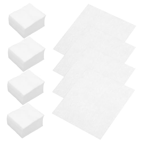 DEARMAMY 1200stücke Einfach Zu Verwendende Einweg-make-up-entferner-wattepads Saugfähige Reinigungstücher Zum Entfernen Von Nagellack Reinigung Von Beauty-tools Weiche Watte Pads Für Empfin von DEARMAMY
