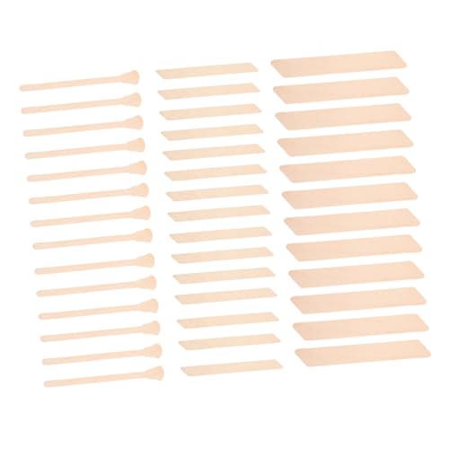 DEARMAMY 150 Stück Schönheitsstift Für Den Körper Haarwachsstift Wachs Für Haare Stöcke Haarentfernung Mit Wachs Styling Wachsstangen Haarwachs Für Frauen Professional Schüttgut Zweck Holz von DEARMAMY