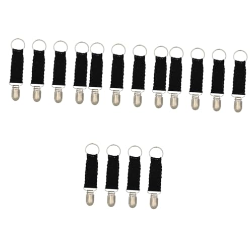 DEARMAMY 16 Stk Spitze Hut Clip Tragbare Hutclips für den Außenbereich Rucksack-Tasche Mehrzweck-Hutklemme tragbarer Taschenclip tragbarer Spitzenhut-Clip Reise-Hutclip aus Spitze eisen von DEARMAMY