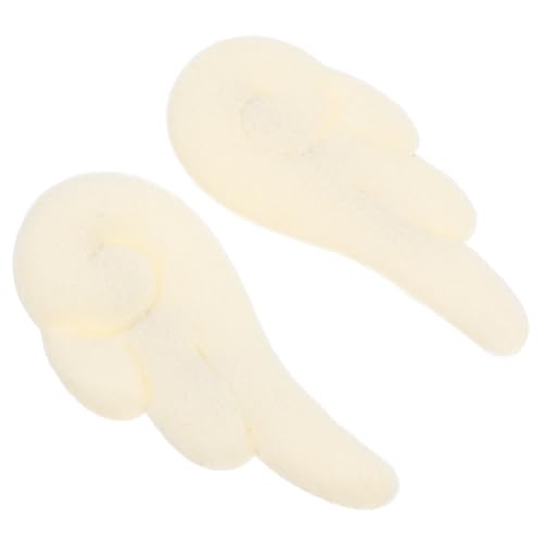 DEARMAMY 1Paar Engelshaarspangen für Kawaii Haarspangen Weiche Sichere Haarschmuck für Partys Geburtstage für Teens von DEARMAMY