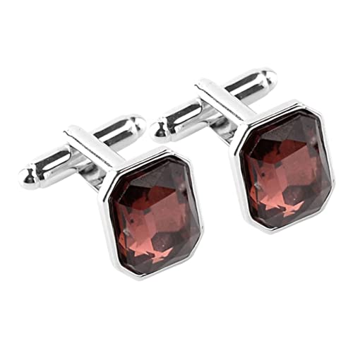DEARMAMY 1Paar Manschettenknöpfe für Herren Manschettenknöpfe Robust Langlebig für Hochzeiten Geschäftstreffen Besondere Anlässe Exquisites Design Angenehmes von DEARMAMY
