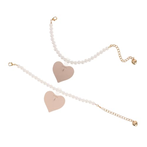 DEARMAMY Schuhanhänger Für High Heels Rutschfeste Schuhketten-accessoires Aus Verstellbarer Schnallenriemen Mit Kunstperlen Elegant Für Damen von DEARMAMY