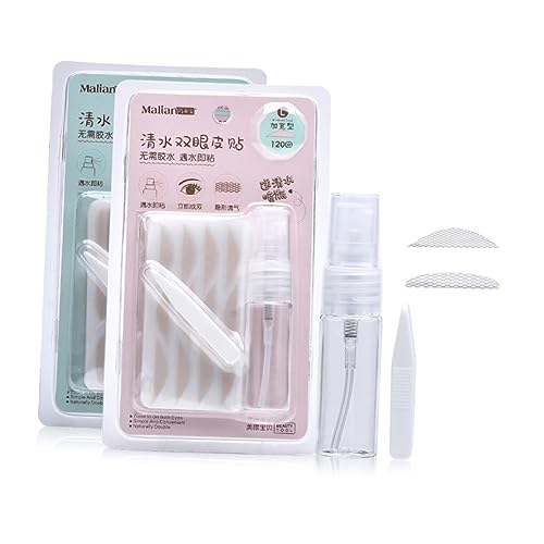 DEARMAMY 1Packung Doppelter Augenlidaufkleber Unsichtbare Lace Eyelid Sticker Spurlos für Dünne Augenlider für Augenpflege und Makeup mit Leichtem und Natürlichem Material von DEARMAMY