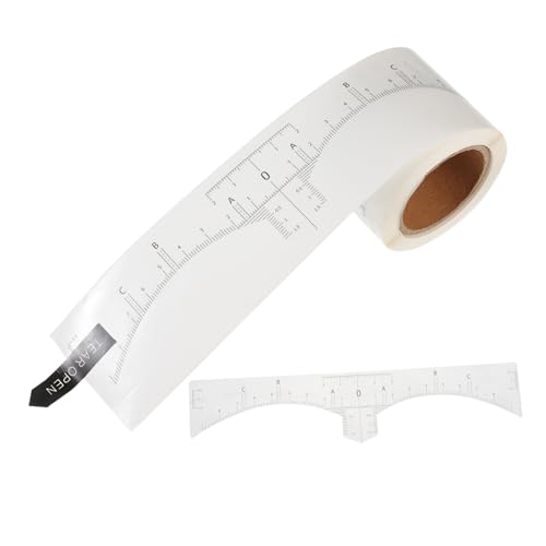 DEARMAMY 1Rolle Einweg Augenbrauen Aufkleber Transparent für Präzises Microblading und Augenbrauenstyling für Anfänger von DEARMAMY
