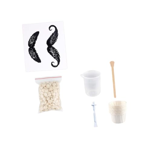 DEARMAMY Nasenhaar Wachs Kit Tragbares Nasenenthaarungswerkzeug Einweg Wachsbohnen für Männer Schmerzfreie Haarentfernung für Zuhause von DEARMAMY