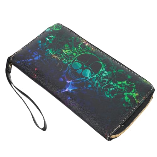 DEARMAMY 1Stk Bunte -Geldbörse Beutel Geldbörse mit Reißverschluss Geldbörse für Frauen aufbewahrungstasche Brieftasche Geldbörse mit -Print PU-Leder Colorful von DEARMAMY