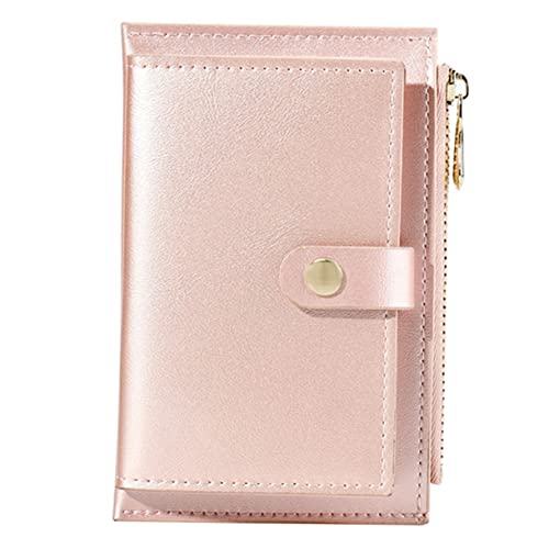 DEARMAMY Karten Münzen Brieftasche Damengeldbörse Pu Geldbörse Mit Reißverschluss Kartenetui Für Damen Für Karten Und Münzen Leicht Zu Verstauen von DEARMAMY
