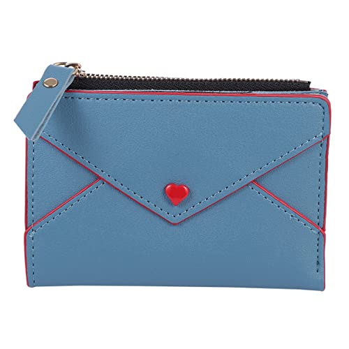 DEARMAMY Kleines Wechselgeld-Portemonnaie Aus Pu Aufbewahrungs-Portemonnaie Mit Separaten Fächern Für Karten Bunter Geldbeutel Für Kleingeld von DEARMAMY