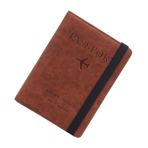 DEARMAMY Lederetui - Geldbörse Damen Ausweishülle Etui Brieftasche Für Business Büro Reisen von DEARMAMY