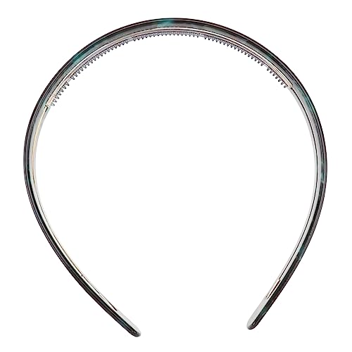 DEARMAMY Rutschfestes Haarband für Damen Breites Stirnband mit Zähnen Modisches Kopfschmuck für Gesichtsreinigung und Alltag für Partys und Anlässe Elastisches Stirnband von DEARMAMY