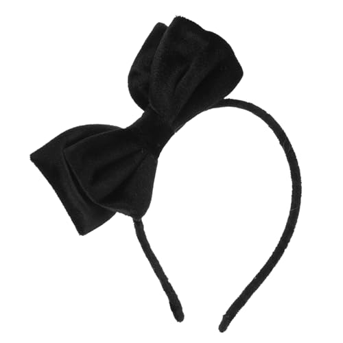 DEARMAMY 1Stück Hochwertiges Dekoratives Haarband mit Großer Schleife Stilvolles Cosplay Haarreifen für Festivals Partys und Perfektes Accessoire von DEARMAMY